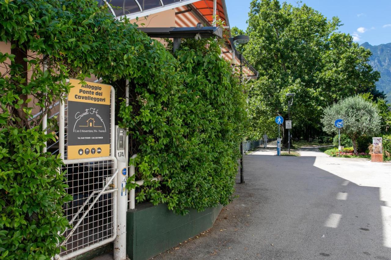 Appartamento Al Ponte Adiacente Al Parco, Vicino All'Ospedale E Centro トレント エクステリア 写真